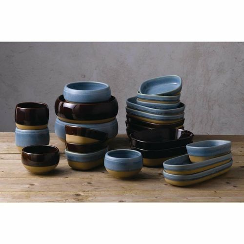 Churchill Emerge Dish Oslo Blue 170 x 120mm (Pack of 6) - FR019 - 4