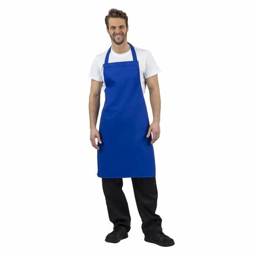 Whites Bib Apron Royal Blue - A542 - 4