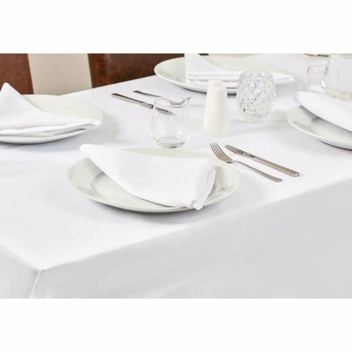 Mitre Essentials Occasions Tablecloth White 2290 x 2290mm - GW437 - 2