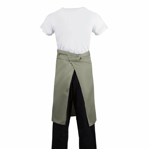 Whites Regular Bistro Apron Olive - B434 - 7