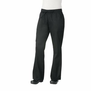 Chef Works Womens Cargo Chefs Trousers Black M - B630-M - 1