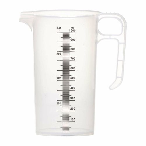 Pro-Measures Polypropylene Measuring Jug 1Ltr - FD326 - 1