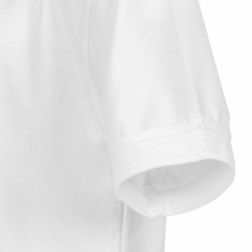 Unisex Polo Shirt White L - A734-L - 8