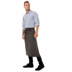 Chef Works Urban Dorset Antique Bistro Apron Pewter - BB041 - 1