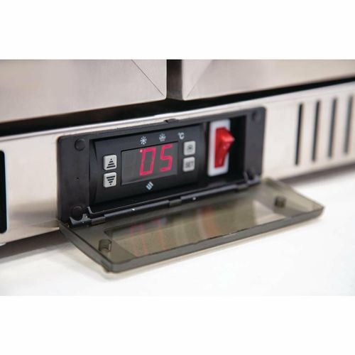 Polar G-Series Back Bar Cooler with Hinged Doors Stainless Steel 208Ltr - GL008 - 5