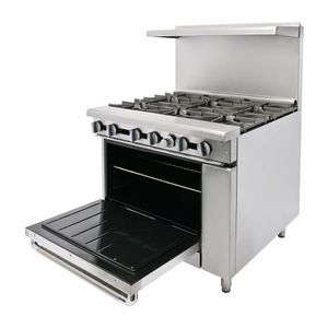 Imperial 6 Burner Propane Gas Oven Range IR6-P - CB100-P - 3