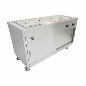 Parry Mobile Hot Cupboard with Bain Marie Top HOT15BM - FA354 - 1