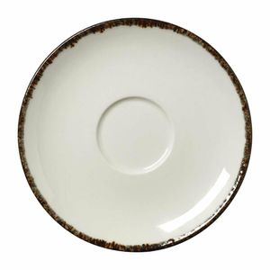 Steelite Charcoal Dapple Saucers 150mm (Pack of 36) - VV1351 - 1
