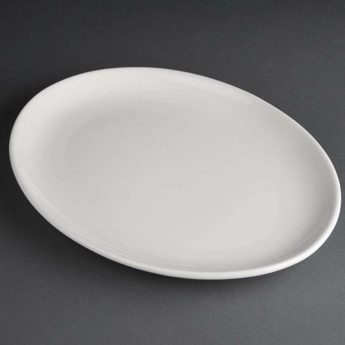 Olympia Athena Oval Coupe Plates 254 x 197 mm (Pack of 12) - CC211 - 5
