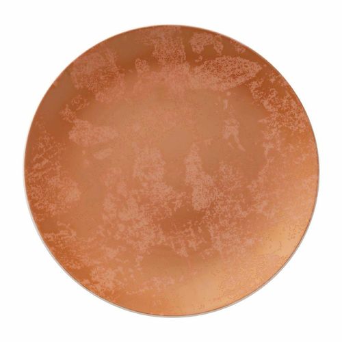 Royal Crown Derby Crushed Velvet Copper Coupe Plate 255mm (Pack of 6) - FE106 - 1