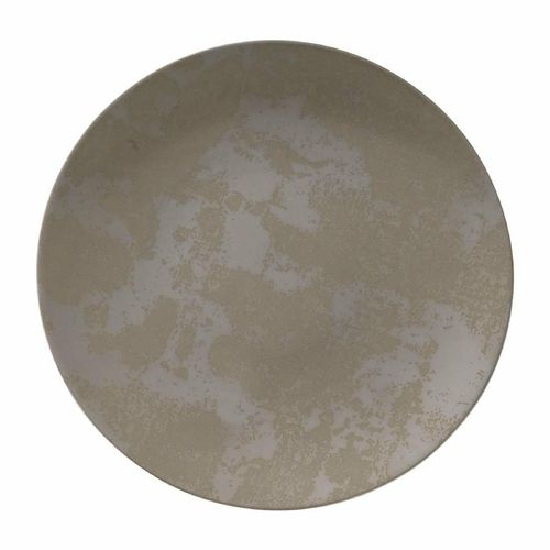 Royal Crown Derby Crushed Velvet Grey Coupe Plate 255mm (Pack of 6) - FE120 - 1