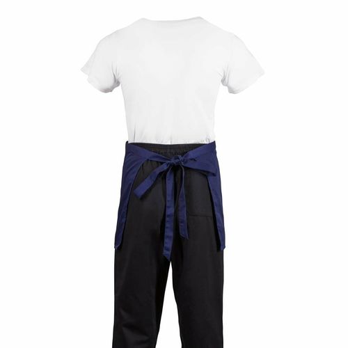 Whites Short Bistro Apron Navy Blue - BB179 - 9