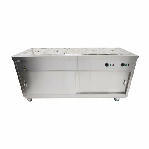 Parry Bain Marie Topped Mobile Hot Cupboard HOT18BM - GM794 - 5