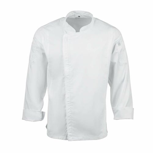 Chef Works Unisex Hartford Lightweight Chef Jacket White Size 3XL - BB264-3XL - 1
