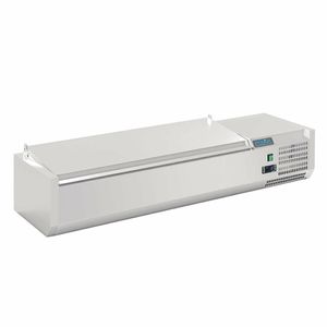 Polar G-Series Countertop Prep Fridge with Lid 5x 1/4GN - FA854 - 1