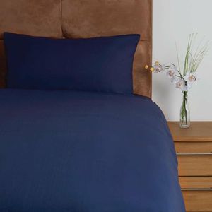 Mitre Essentials Temir Duvet Cover Navy Double Envelope - HD050 - 1