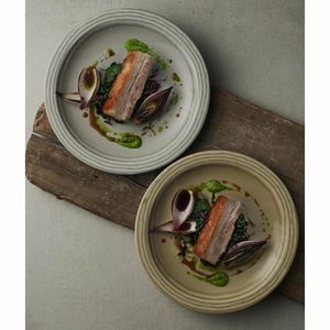 Dudson Harvest Norse Linen Nova Plate 178mm (Pack of 12) - FS804 - 3