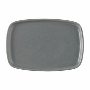 Churchill Emerge Seattle Oblong Plate Grey 222x152mm (Pack of 6) - FS957 - 1