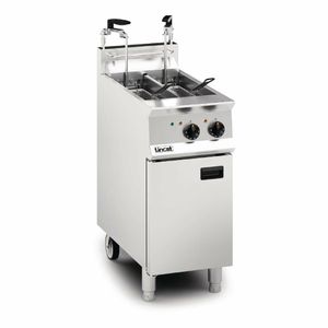 Lincat Opus 800 Twin Tank Twin Basket Free Standing Electric Filtration Fryer OE8105/OP2 - DM521 - 1