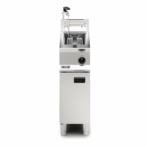 Lincat Opus 800 Single Tank Single Basket Free Standing Natural Gas Filtration Fryer OG8110/OP - DM537-N - 3