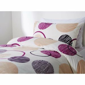 Mitre Essentials Eclipse Double Duvet Cover Purple - GU323 - 1