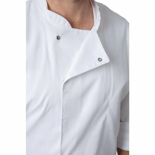 Whites Unisex Atlanta Chef Jacket White Teflon Size L - BB578-L - 8