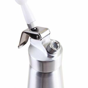 ICO Aluminium Whipped Cream Dispenser Silver 500ml - 3