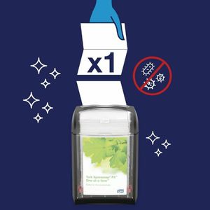 Tork Xpressnap Tabletop Napkins Dispenser Black - 3