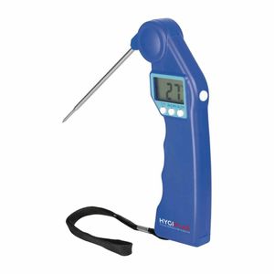 Hygiplas EasyTemp Probe Thermometer Colour Coded Blue - Fish - 3