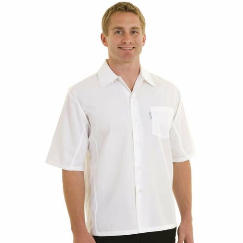 Chef Works Unisex Cool Vent Chefs Shirt White 2XL - 1