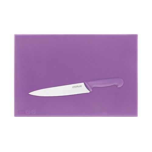 Hygiplas High Density Chopping Board Purple - 450x300x12mm - 5
