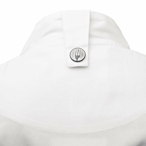 Chef Works Cannes Short Sleeve Chefs Jacket Size L - 11