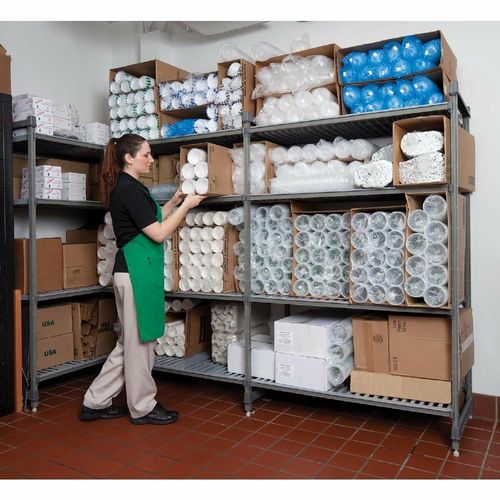 Cambro Camshelving Basics Plus Add-On Unit 4 Tier With Vented Shelves 1630H x 870W x 460D mm - 3