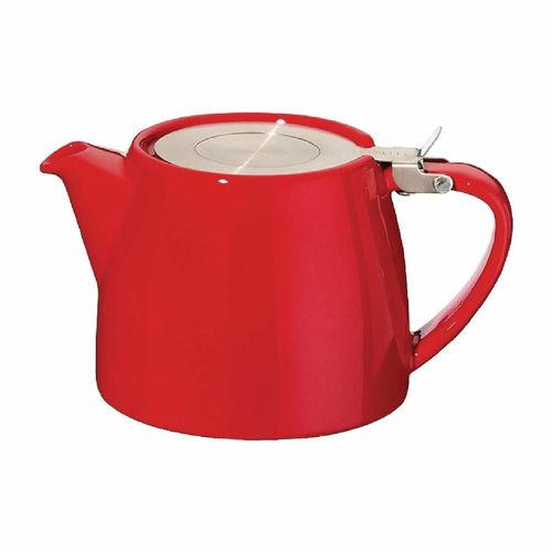 Forlife Stump Teapot Red 0.5Ltr - CX582 - 1