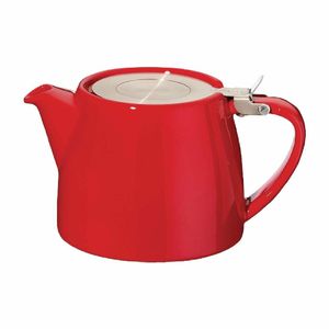 Forlife Stump Teapot Red 0.5Ltr - CX582 - 1