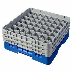 Cambro Camrack Blue 49 Compartments Max Glass Height 174mm - CZ119 - 1