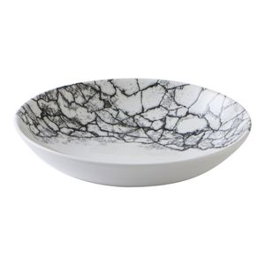 Churchill Kintsugi Accents Quartz Black Evolve Coupe Bowl 248mm (Pack of 12) - CU668 - 3