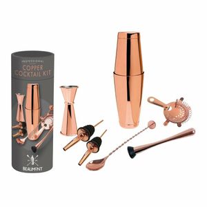 Beaumont Cocktail kit Copper 8 Piece - CZ482 - 1