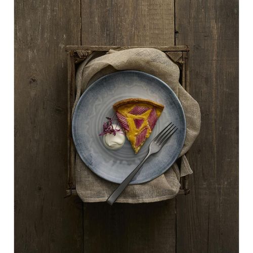 Churchill Harvest Flux Grey Organic Coupe Plate 230mm (Pack of 12) - DX157 - 5