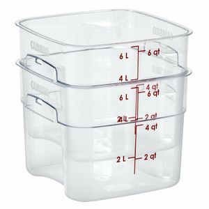 Cambro FreshPro Camsquare Food Storage Container 5.7Ltr - CU138 - 3