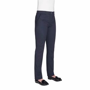 Brook Taverner Womens Houston Slim Leg Chinos Navy Size 18 - BA082-18 - 1