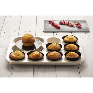 NoStik Reusable Muffin Liners 500mm (Pack of 12) - DP539 - 3