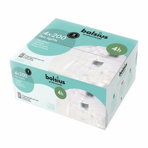 Bolsius Four-hour Tealights (Pack of 200) - CJ879 - 3