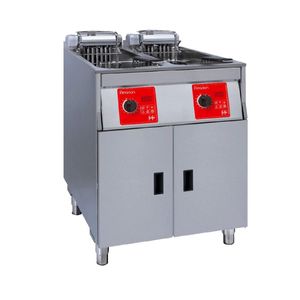 FriFri Precision 622 Electric Free-standing Fryer Twin Tank Twin Baskets 2x11.4kW Three Phase PL622L31G0 - HS040-3PH - 1