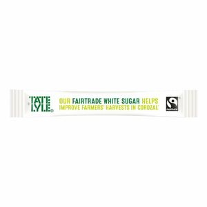 Tate & Lyle Fairtrade White Sugar Sticks (Pack of 1000) - HP979 - 1