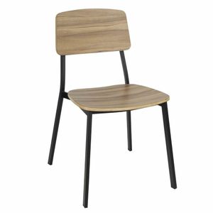 Bolero Beaufort Wooden Interior Dining Chairs (Pack of 2) - FU524 - 1