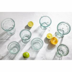 Olympia Recycled Glass Ribbed Stackable Tumblers 300ml (Pack of 6) - FU597 - 3