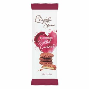 Elizabeth Shaw Milk Chocolate Salted Caramel Biscuits 140g (Pack of 10) - KA212 - 1