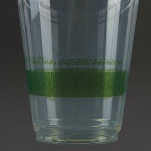 Vegware Compostable PLA Cold Cup 96-Series 12oz (Pack of 1000) - HS965 - 3
