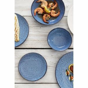 Olympia Denim Blue Coupe Bowls 160mm (Pack of 6) - FU224 - 3